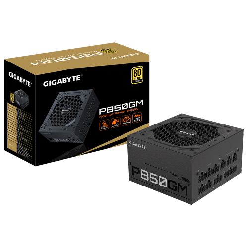 Gigabyte P850GM 850W 80 PLUS Gold Modular Negro