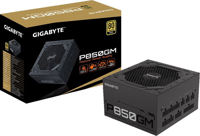Gigabyte P850GM 850W 80 PLUS Gold Modular Negro