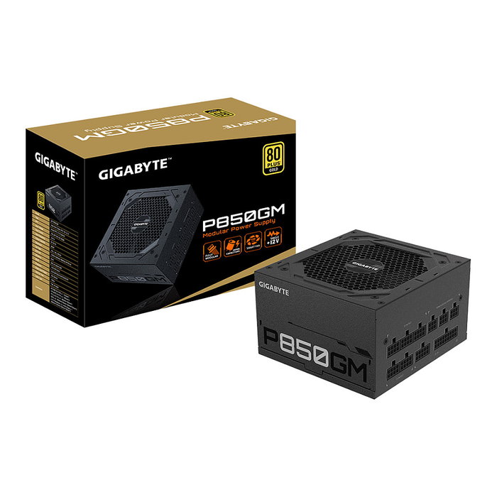 Gigabyte P850GM 850W 80 PLUS Gold ATX Modular Negro