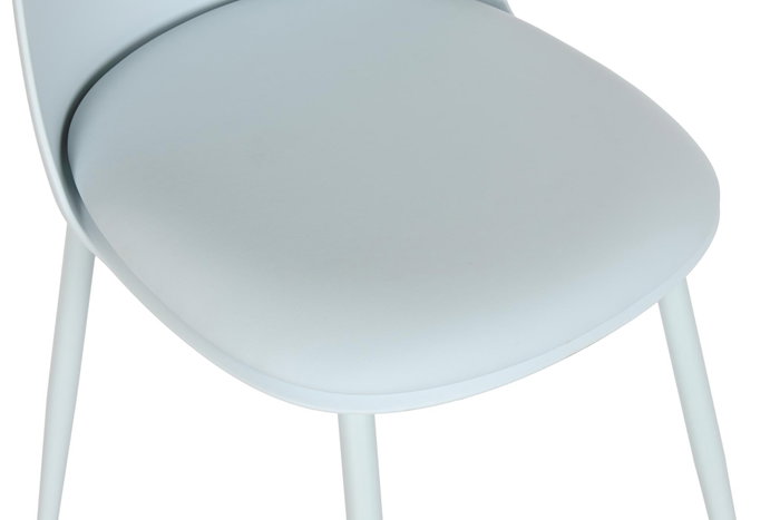 DKD Home Decor Silla PP PU Azul