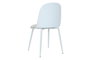 DKD Home Decor Silla PP PU Azul