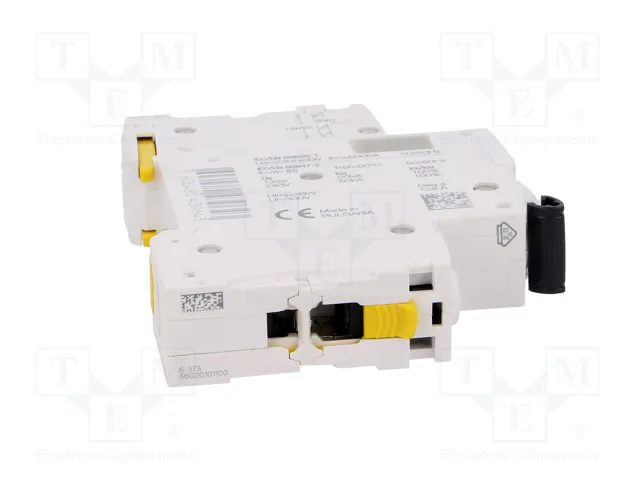 SCHNEIDER ELECTRIC iC60N 1 Polo 2A Característica B SCHNEIDER ELECTRIC iC60N 1 Polo 2A Característica B