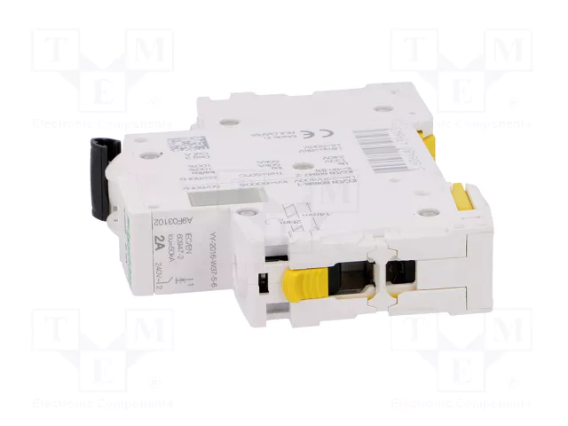 SCHNEIDER ELECTRIC iC60N 1 Polo 2A Característica B SCHNEIDER ELECTRIC iC60N 1 Polo 2A Característica B
