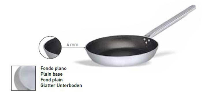 Sartén de aluminio antiadherente 18 cm Sartén de aluminio antiadherente 18 cm