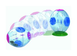 Sandimas Bola Roedora Esphère 19cm Hamster 3 en 1 con Soporte
