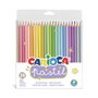 Carioca Lápices de Colores Pastel de 24 Unidades en Estuche PVC