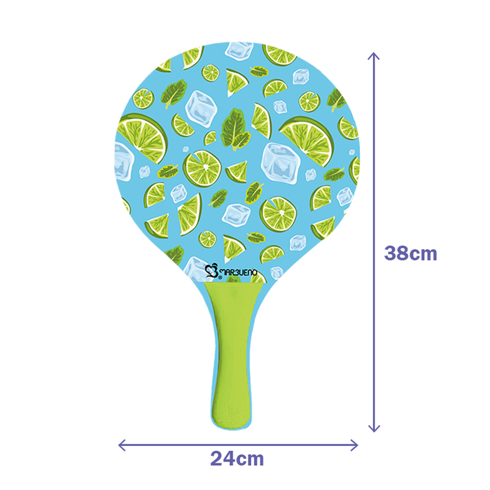 Marbueno Conjunto Palas Madera Lima 38x24x0,6 cm Jardin, Piscina y Playa MARBUENO SUMMER 10335 Marbueno Conjunto Palas Madera Lima 38x24x0,6 cm Jardin, Piscina y Playa MARBUENO SUMMER 10335