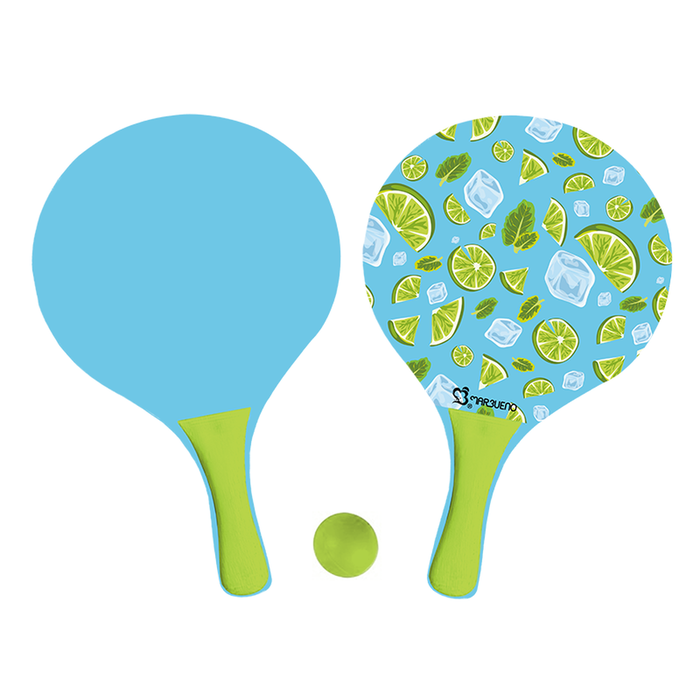 Marbueno Conjunto Palas Madera Lima 38x24x0,6 cm Jardin, Piscina y Playa MARBUENO SUMMER 10335 Marbueno Conjunto Palas Madera Lima 38x24x0,6 cm Jardin, Piscina y Playa MARBUENO SUMMER 10335