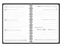 Liderpapel Agenda de oficina 2027 espiral basic semana vista A5 bilingüe negro