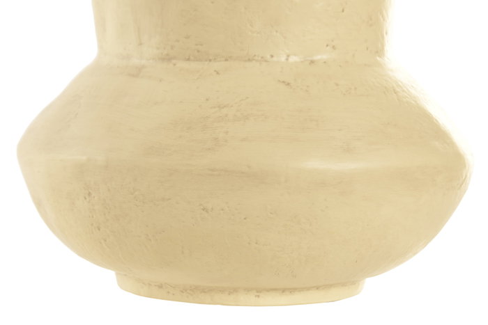 DKD Home Decor Jarron Scandi Dune Ceramica Crema 22 x 28.5 x 22 cm
