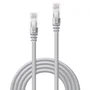 Lindy Cable de Red 48006 RJ-45 Macho 7.5 Metros Cat6 U/UTP (UTP) Gris para 10/100/1000Base-T, 250 MHz, Contactos Chapados en Oro