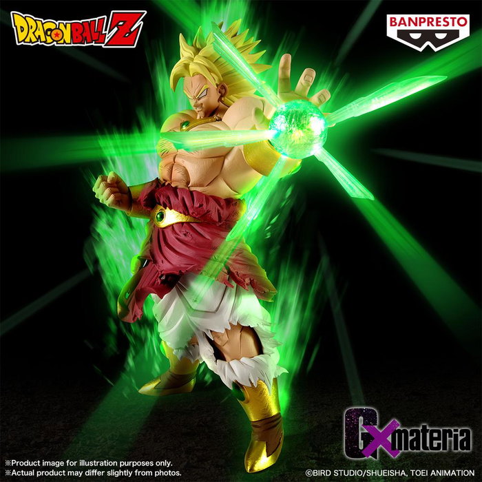Banpresto Figura Broly G X Materia Dragon Ball Z 22cm