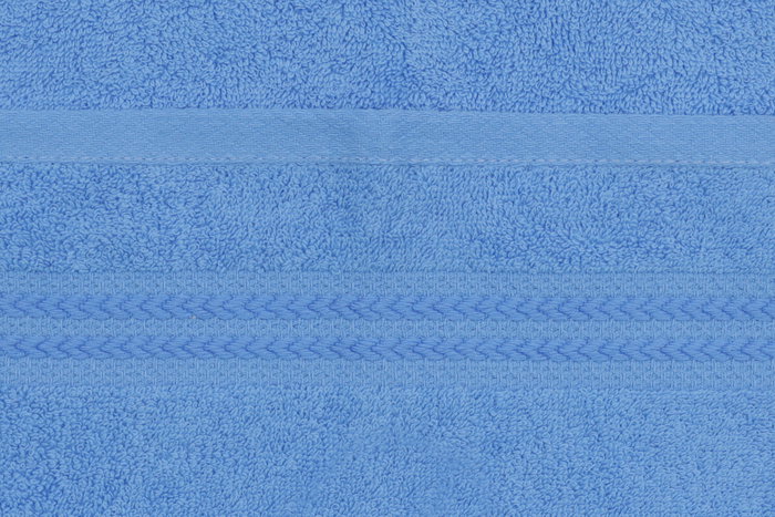 Mijölnir Juego de Toallas de Baño 100% Algodón Azul 500 gr/m² 30 x 50 cm