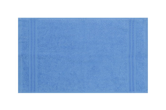 Mijölnir Juego de Toallas de Baño 100% Algodón Azul 500 gr/m² 30 x 50 cm