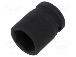 GEDORE Vaso de percusión de 6 ángulos HEX 21mm 1/2 pulgada corta