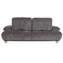 DKD Home Decor Sofá en Crudo con Respaldo y Brazos Abatibles