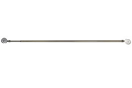 DKD Home Decor Barra Cortina Extensible Dorado Metal 16 x 16 x 160 cm (4 Unidades) Capacidad 16/19mm