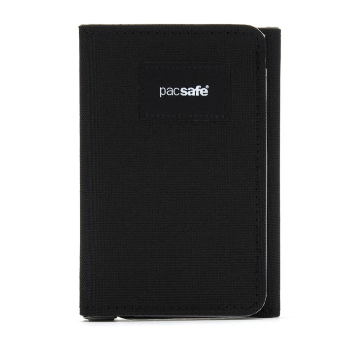 Pacsafe RFIDsafe Trifold Wallet black Pacsafe RFIDsafe Trifold Wallet black