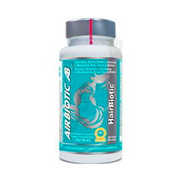 Hairbiotic 60 Cápsulas para el Cuidado del Cabello con Biotina, Queratina y Vitaminas