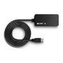 Lindy USB 3.0 Active Extension Pro Hub 10m 4 Puertos Negro