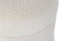 DKD Home Decor Reposapiés Blanco Gris 40 x 42 x 40 cm (2 Unidades)