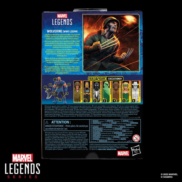 Hasbro Marvel Legends Wolverine (WWII Logan) 15 cm