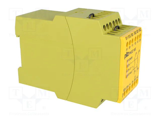 PILZ PNOZ 16S Relé de Seguridad 230VAC con 2 Entradas y 2 Salidas