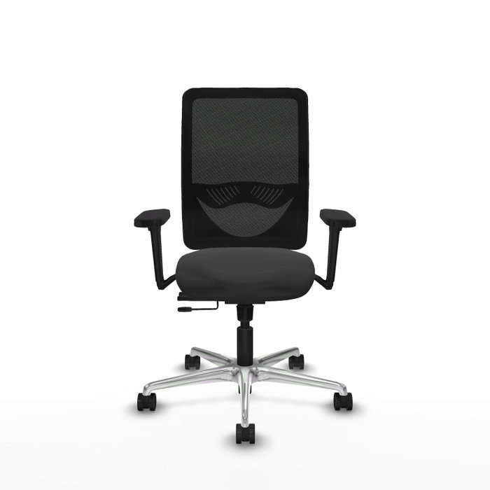 PIQUERAS Y CRESPO Silla de oficina Zulema con mecanismo Sincro/Traslack, Gris oscuro y Negro PIQUERAS Y CRESPO Silla de oficina Zulema con mecanismo Sincro/Traslack, Gris oscuro y Negro