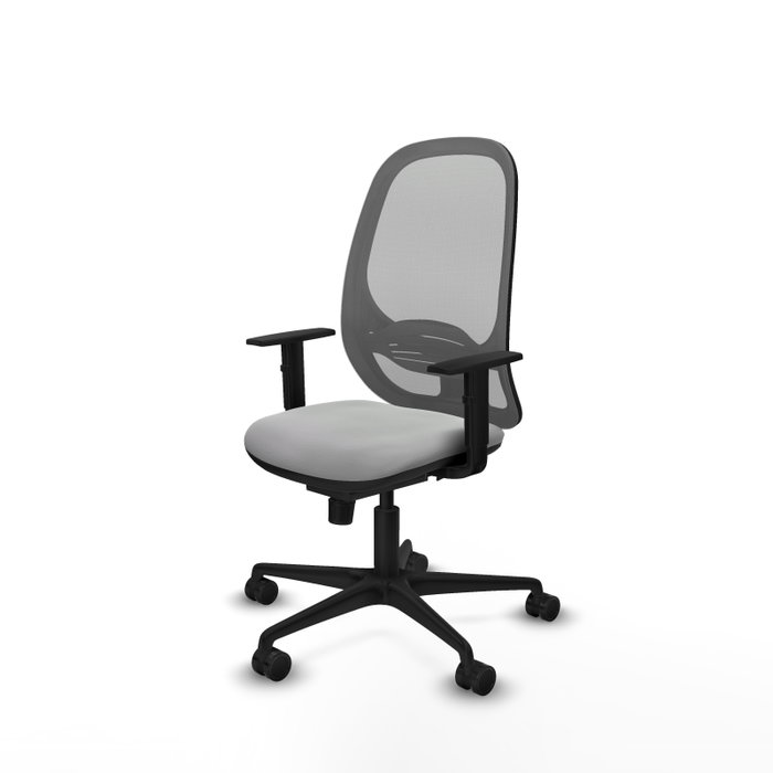 PIQUERAS Y CRESPO Silla de oficina Cilanco Gris con mecanismo Sincro PIQUERAS Y CRESPO Silla de oficina Cilanco Gris con mecanismo Sincro