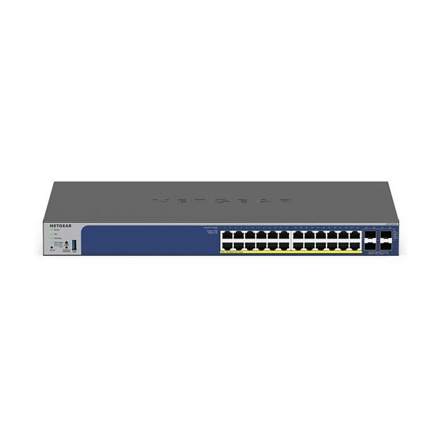 NETGEAR GS728TX Smart Switch Gestionado de 28 Puertos 1GbE con 4 Puertos SFP+ 10GbE