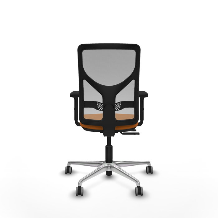 PIQUERAS Y CRESPO Silla de oficina Motilla con mecanismo Sincro/Traslack Naranja y Gris PIQUERAS Y CRESPO Silla de oficina Motilla con mecanismo Sincro/Traslack Naranja y Gris