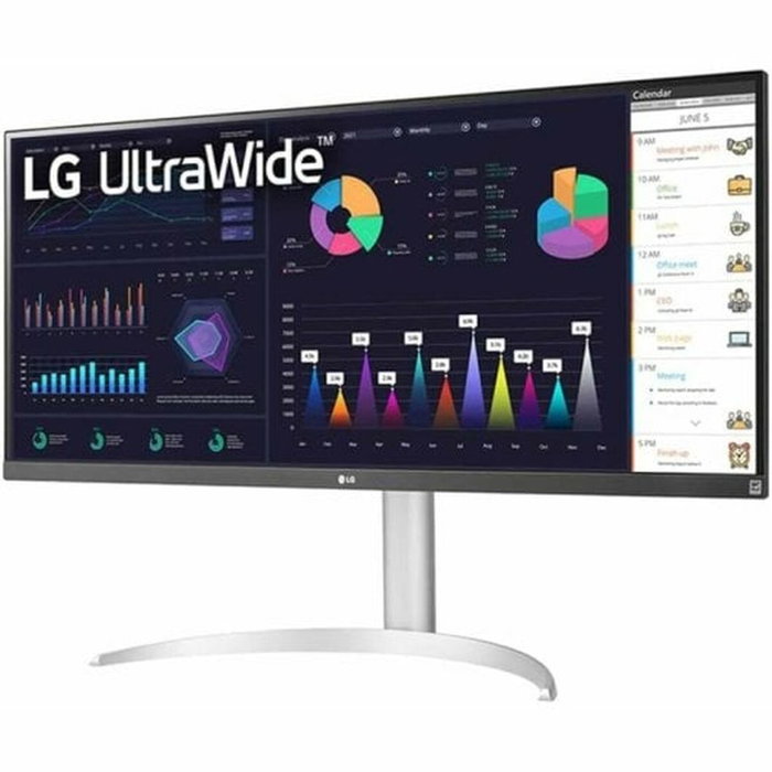 LG Monitor UltraWide 34WQ650-W 34 Pulgadas Blanco/Plata