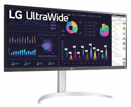 LG Monitor UltraWide 34WQ650-W 34 Pulgadas Blanco/Plata