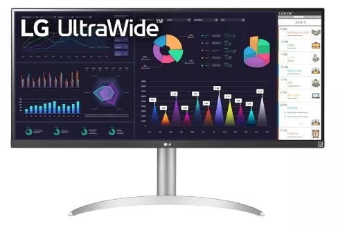 LG Monitor UltraWide 34WQ650-W 34 Pulgadas Blanco/Plata