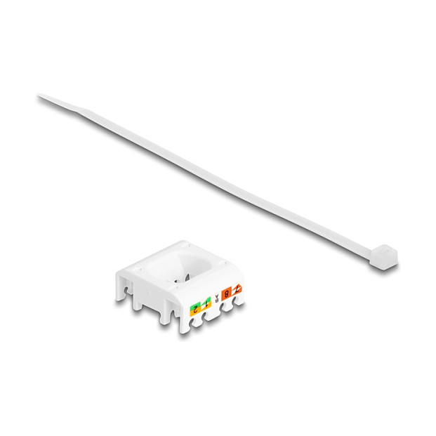 DeLOCK Módulo Keystone RJ45 hembra a LSA Cat.6A Slim sin herramientas 87891
