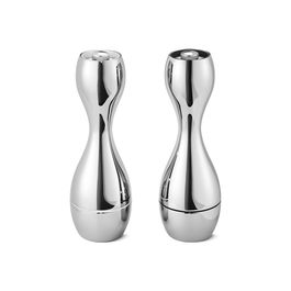 Georg Jensen Molinillos Sal-Pimienta Cobra Altura 201 mm Diámetro 67 mm
