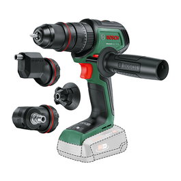 Bosch AdvancedImpact 18V Taladro Percutor sin Escobillas, Par Máx. 82 Nm, 2 Velocidades (500-1950 RPM), Portabrocas Rápido 1/2", Incluye Maletín, Verde y Negro