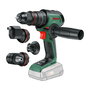 Bosch AdvancedImpact 18V Taladro Percutor sin Escobillas, Par Máx. 82 Nm, 2 Velocidades (500-1950 RPM), Portabrocas Rápido 1/2", Incluye Maletín, Verde y Negro
