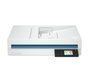 HP ScanJet Pro N4600 fnw1 Escáner profesional con alimentador automático, cristal plano tamaño legal, pantalla táctil 2.8 pulgadas y conexión de red