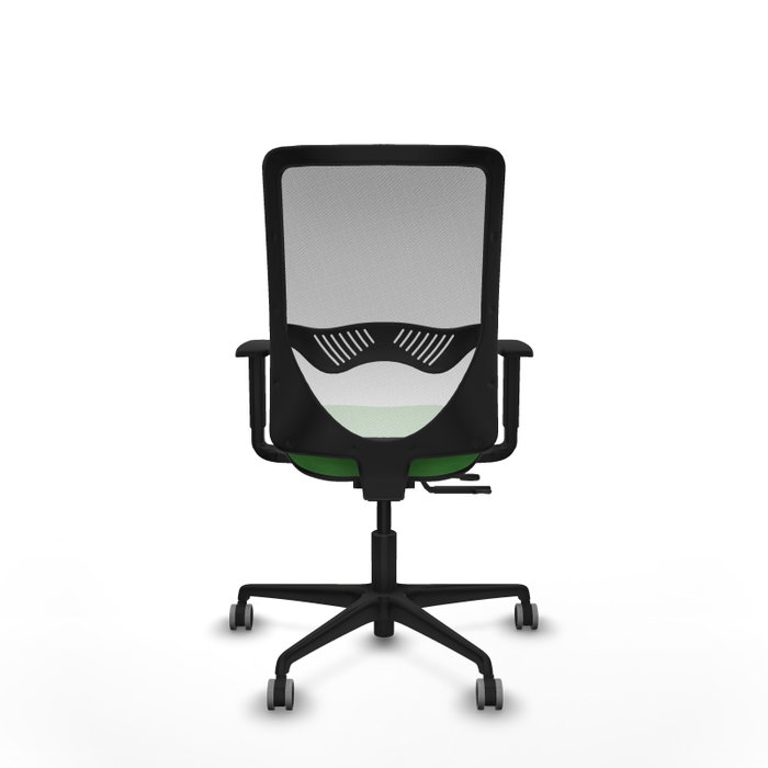 PIQUERAS Y CRESPO Silla de oficina Zulema con mecanismo Sincro/Traslack Verde y Blanco PIQUERAS Y CRESPO Silla de oficina Zulema con mecanismo Sincro/Traslack Verde y Blanco