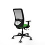 PIQUERAS Y CRESPO Silla de oficina Zulema con mecanismo Sincro/Traslack Verde y Blanco
