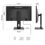 JAPANNEXT JN-27IPS4FLWQHDR-HSP Monitor WQHD 27 pulg. IPS Negro