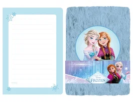 SAFTA Cuaderno de peluche A5 Frozen Disney