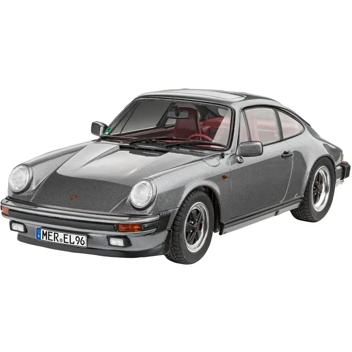 Revell Set de Modelismo Porsche 911 3.2 Coupé Coche a Escala 1:24 con Pegamento, Pinturas y Accesorios