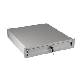 EFB Elektronik Bandeja para teclado y documentos 19 pulg. con cierre, RAL7035