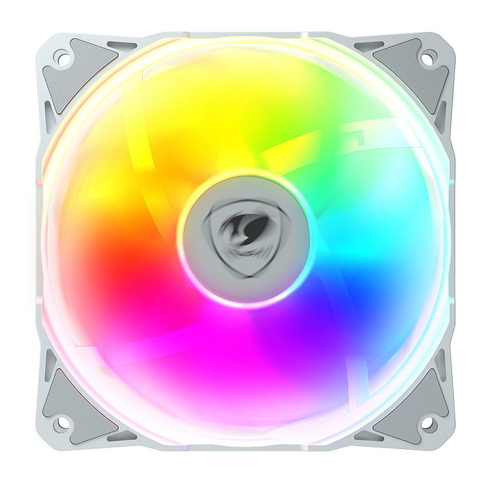 Cougar CGR-PSDELRGB-W-360 Poseidon Elite 360 Refrigeración Líquida CPU AIO ARGB, 3 Ventiladores de 12 cm, 2200 RPM, Blanco