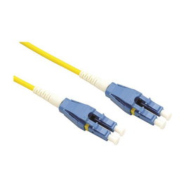 ROLINE Cable de fibra óptica Duplex Single Mode OS2 LC/LC 0,5 m Amarillo