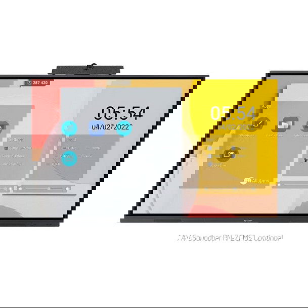 Sharp PNL752B Pantalla LED Interactiva de 75" 4K Ultra HD IPS con Pantalla Táctil