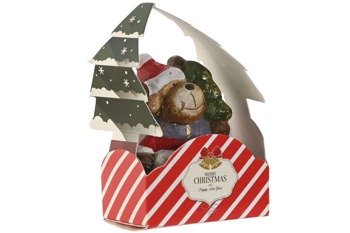 DKD Home Decor Figura Navidad Tradicional Multicolor Resina 3 x 6 x 4 cm (24 Unidades)