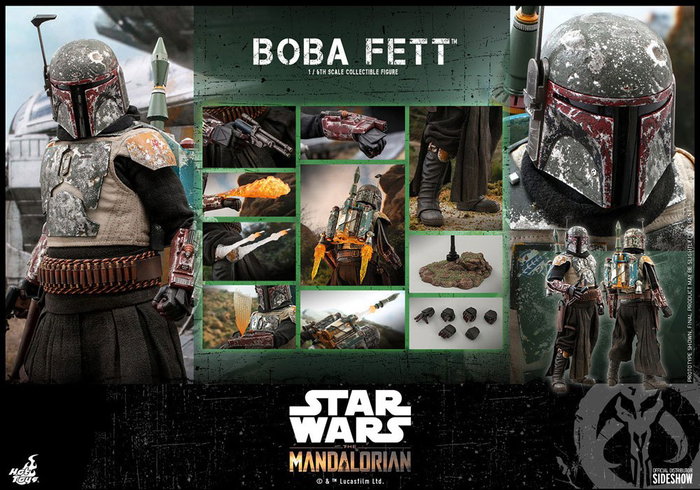 Hot Toys Star Wars The Mandalorian Figura 1/6 Boba Fett 30 cm Hot Toys Star Wars The Mandalorian Figura 1/6 Boba Fett 30 cm